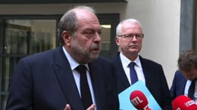 Eric-Dupond-Moretti en déplacement à Paris le 4 octobre 2022 