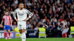 Kylian Mbappé lors du match Real-Atlético (2-1, Ligue des champions), le 4 mars 2025