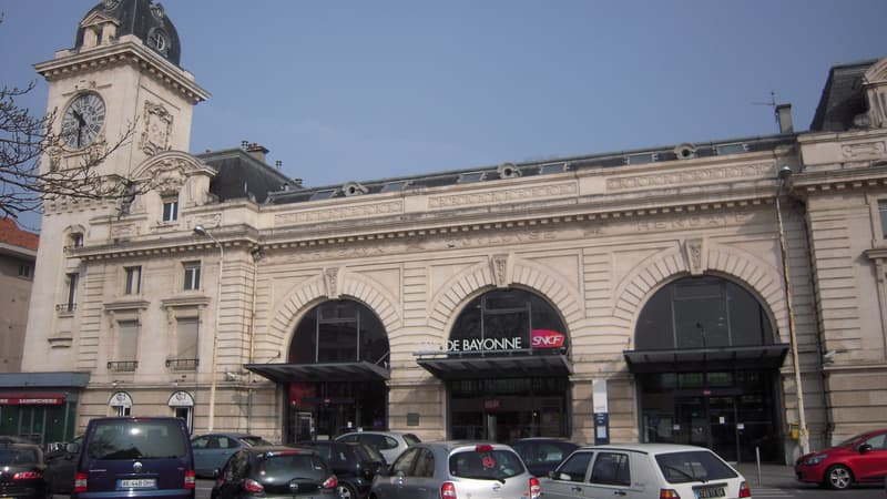 La gare de Bayonne.