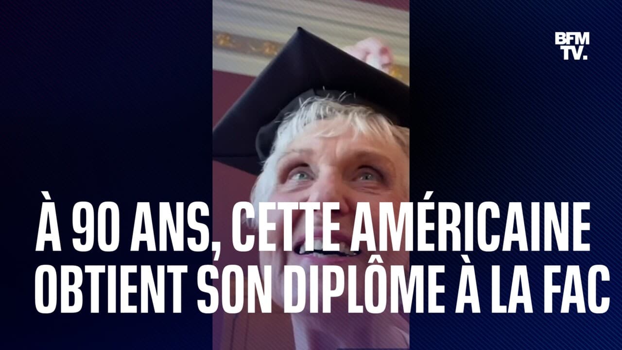  90 Ans Une Am ricaine Obtient Enfin Son Dipl me Universitaire
