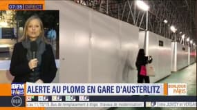 Alerte au plomb à la gare d'Austerlitz: des taux jusqu'à 40 fois supérieurs aux normes