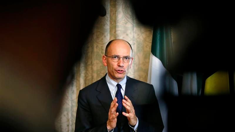 Dès son discours de politique générale, Enrico Letta, le nouveau président du Conseil italien, a promis d'en finir avec l'austérité tout en s'engageant à respecter les objectifs en matière de déficit. /Photo prise le 1er mai 2013/REUTERS/François Lenoir