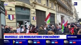 Grève contre la réforme des retraites: les mobilisations s'enchaînent à Marseille