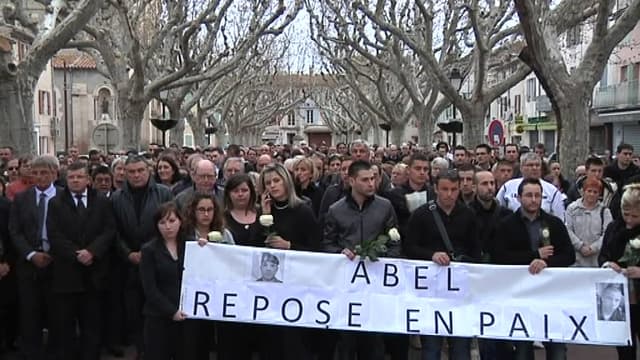 Manifestation en soutien à Abel Chennouf, militaire tombé sous les balles de Mohamed Merah.