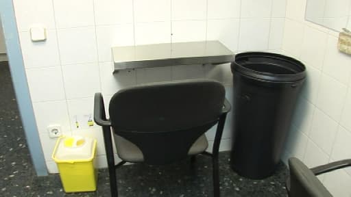 Une salle de shoot à Barcelone, en Espagne