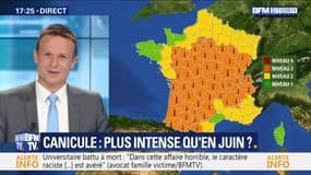 Canicule: plus intense qu'en juin ?