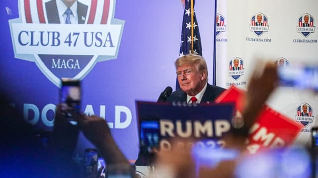 Donald Trump en Floride, le 20 février 2023