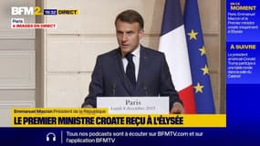 Guerre en Ukraine: "Nous voulons bâtir une paix robuste, durable pour les Ukrainiens et pour les Européens", assure Emmanuel Macron