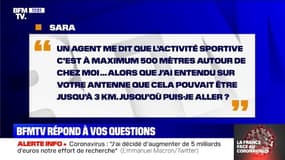 Jusqu'à quelle distance aller pour pratiquer une activité sportive ? BFMTV répond à vos questions