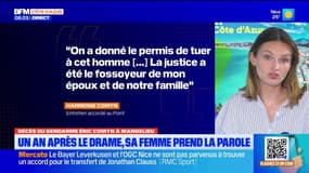 Le journal de 8h du mardi 26 août 2025 - Décès du gendarme Éric Comyn à Mandelieu : un an après le drame, sa femme prend la parole