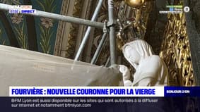 Lyon: le couronnement de la Vierge Marie célébré à la basilique de Fourvière