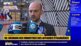 Jean-Noël Barrot, ministre de l’Europe et des Affaires étrangères, s'exprime après la mort de Dan Elkayam, Français tué dans l'attentat de Sydney 