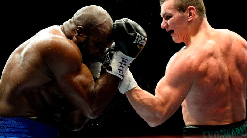 Jean-Marc Mormeck en difficulté face à Mateusz Masternak