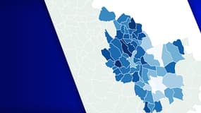 La carte de la vaccination dans le Grand Lyon, au 27 juin 2021