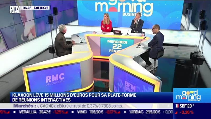 Hervé Simonin (Klaxoon) : Klaxoon lève 15 millions d'euros pour sa plateforme de réunions interactives - 22/02