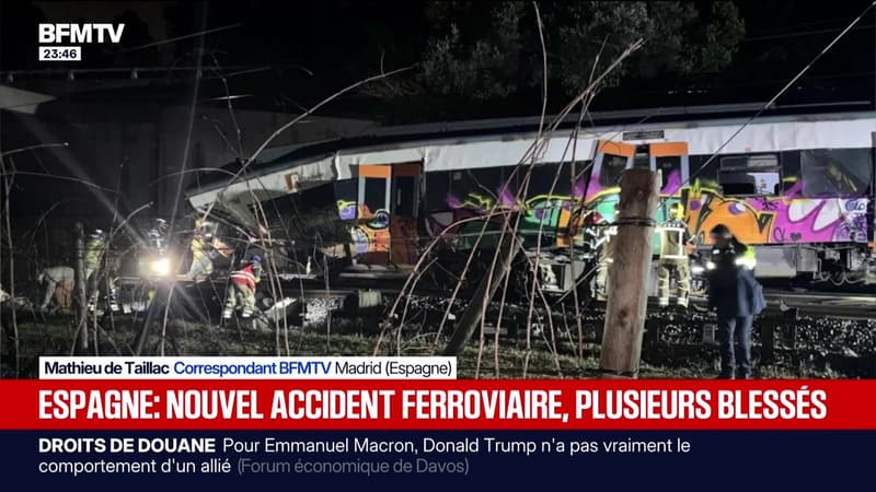 Espagne : nouvel accident de train, au moins un mort - 20/01