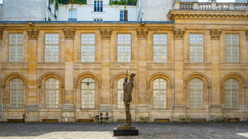 Le musée d'art et d'histoire du judaïsme à Paris, en juillet 2022.