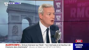 Bruno Le Maire sur l'âge pivot: "Si on peut l'améliorer, que les syndicats nous fassent des propositions et nous les accepterons"