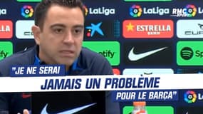 Sa prolongation ? "Je ne serai jamais un problème pour le Barça" assure Xavi