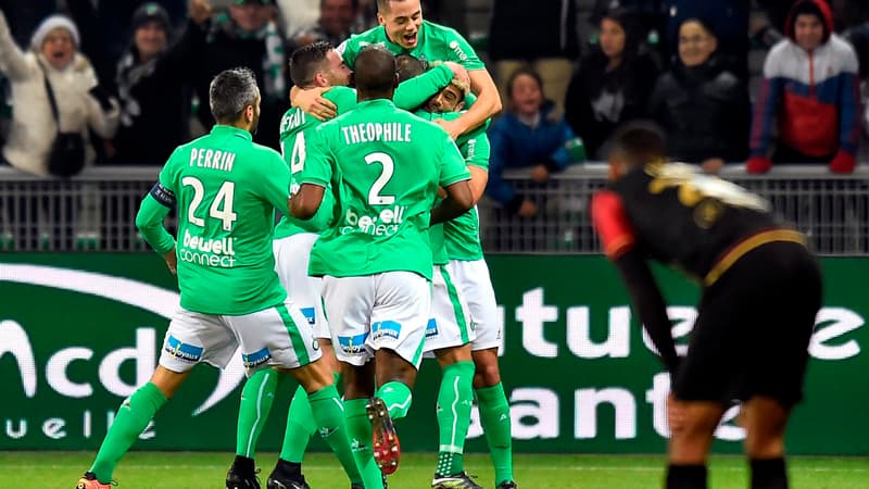 Les Verts célèbrent Hamouma