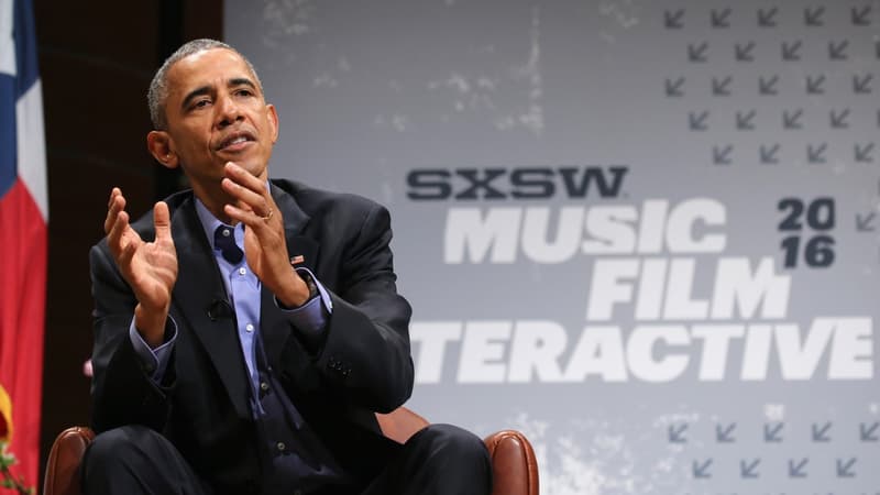 Le président Obama ce 11 mars au SXSW à Austin dans le Texas.