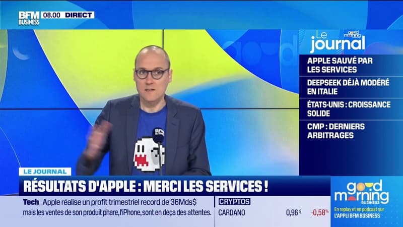 Résultats d'Apple : merci les services