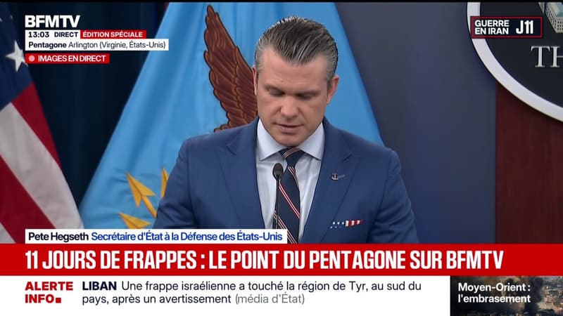 Pete Hegseth: “Cette opération de Fureur épique sera le combat d’une génération”