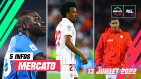 Koulibaly, Lewandowski, Koundé… Les 5 infos mercato du 13 juillet 2022 (à la mi-journée)