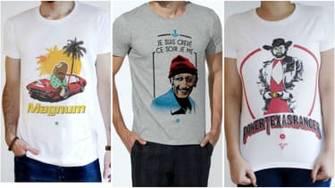 Les t-shirts de la marque KidKulte