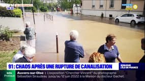 Juvisy-sur-Orge: chaos après une rupture de canalisation