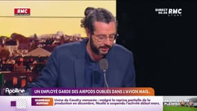 L'histoire de Charles Magnien  : Un employé garde des AirPods oubliés dans l'avion mais... - 30/03