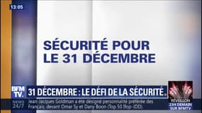 Saint-Sylvestre: un important dispositif de sécurité à Paris