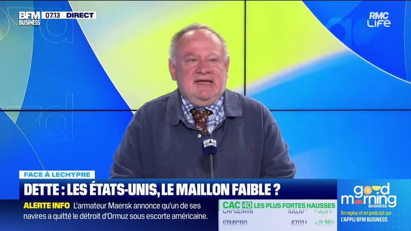 Emmanuel Lechypre face à Jean-Marc Daniel : Dette, les États-Unis, le maillon faible ? - 05/05