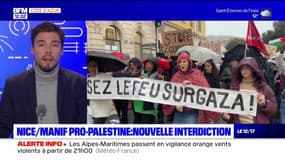 Nice: la CGT 06 dépose un recours après la nouvelle interdiction d'une manifestation pro-Palestine