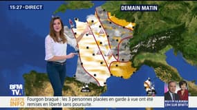 La météo pour ce mercredi 14 février 2018