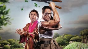 Jean-Claude Van Damme et Michaël Youn dans la comédie d'action "Le Jardinier"