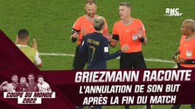 Tunisie 1-0 France : "Comme on était qualifiés, on s'est moins énervé" raconte Griezmann sur son but refusé