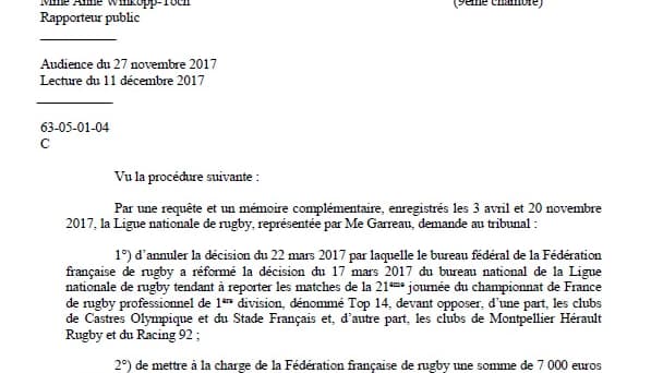 Tribunal administratif Tribunal administratif