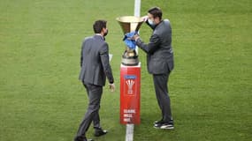 Le trophée a été bichonnée 