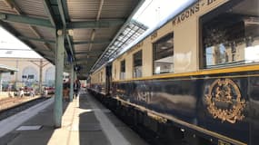 L'Orient Express est exposé pendant deux jours à Lyon.