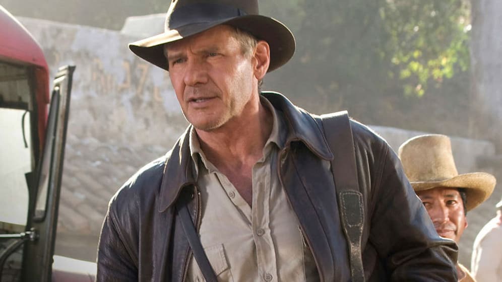 Harrison Ford dans "Indiana Jones et le Royaume du Crâne de Cristal" Harrison Ford dans "Indiana Jones et le Royaume du Crâne de Cristal"