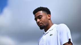 Arthur Fils lors de son 8e de finale à Wimbledon, le 8 juillet 2024.