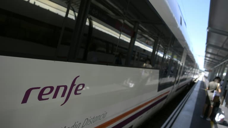 Un train de la Renfe, la SNCF espagnole