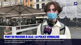 Port du masque à Lille: la police verbalise