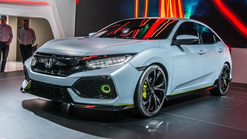 Ce modèle "Hatchback" préfigure de la future Civic et de son éventuelle version Type-R. Ce modèle "Hatchback" préfigure de la future Civic et de son éventuelle version Type-R.
