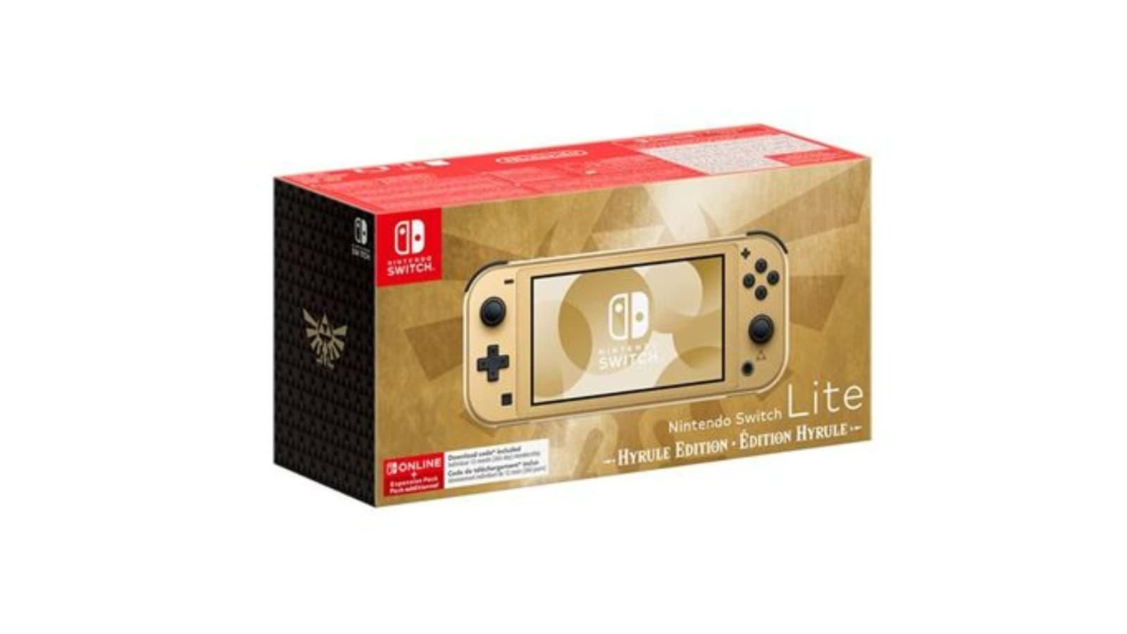 Nintendo Switch Lite Hyrule à 189€ au lieu de 229€