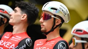 Kévin Vauquelin sur la 20e étape du Tour de France, le 26 juillet 2025