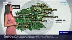 Météo Alpes du Sud: un ciel voilé et des températures en hausse, jusqu'à 17°C cet après-midi
