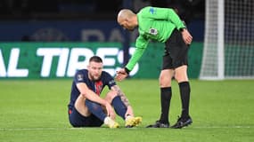 Milan SKRINIAR lors de PSG-Toulouse, le 03/01/2024
