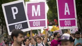 Manifestation en faveur de la PMA